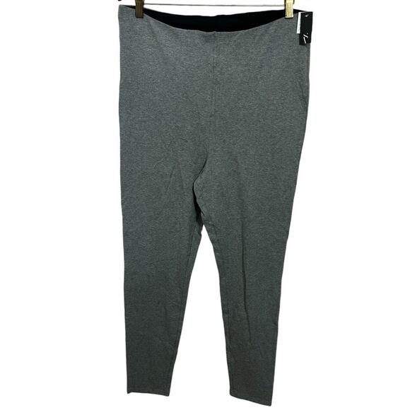 Plus Size Simply Vera Vera Wang Live-In High Rise Shaping Leggings Sz 1X Gray - Picture 6 of 6